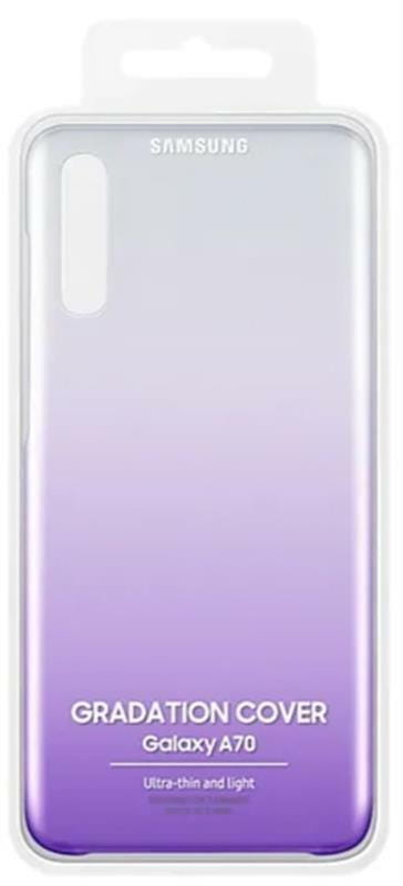 Чехол-накладка Samsung Gradation Cover для Samsung Galaxy A70 SM-A705 Violet (EF-AA705CVEGRU)