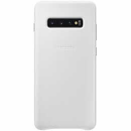 Чохол-накладка Samsung Leather Cover для Samsung Galaxy S10+ SM-G975 White (EF-VG975LWEGRU)