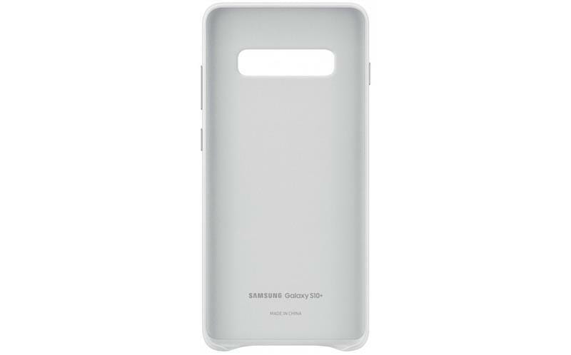 Чехол-накладка Samsung Leather Cover для Samsung Galaxy S10+ SM-G975 White (EF-VG975LWEGRU)