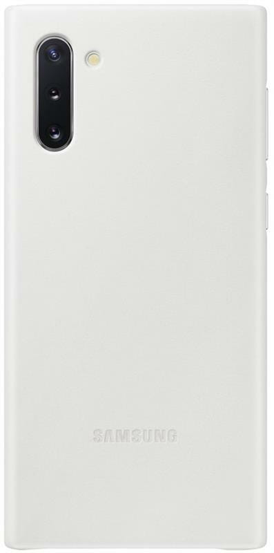 Чехол-накладка Samsung Leather Cover для Samsung Galaxy Note10 SM-N970 White (EF-VN970LWEGRU)