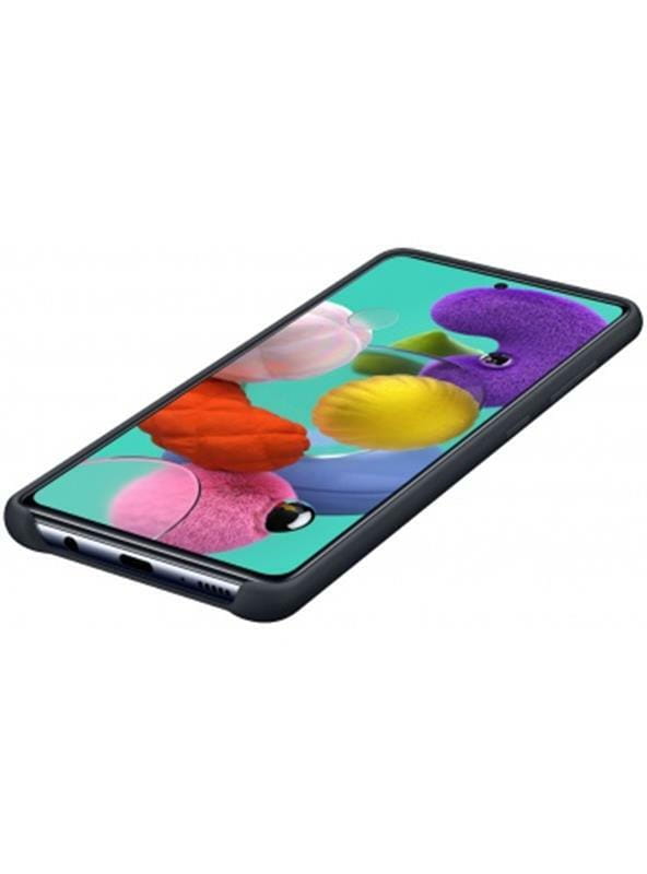 Чехол-накладка Samsung Silicone Cover для Samsung Galaxy A51 SM-A515 Black (EF-PA515TBEGRU)