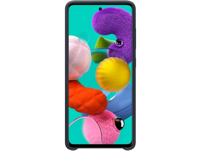 Чехол-накладка Samsung Silicone Cover для Samsung Galaxy A51 SM-A515 Black (EF-PA515TBEGRU)