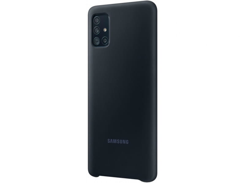 Чехол-накладка Samsung Silicone Cover для Samsung Galaxy A51 SM-A515 Black (EF-PA515TBEGRU)