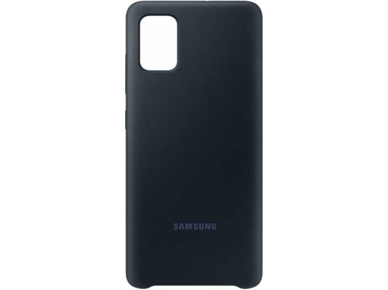 Чехол-накладка Samsung Silicone Cover для Samsung Galaxy A51 SM-A515 Black (EF-PA515TBEGRU)
