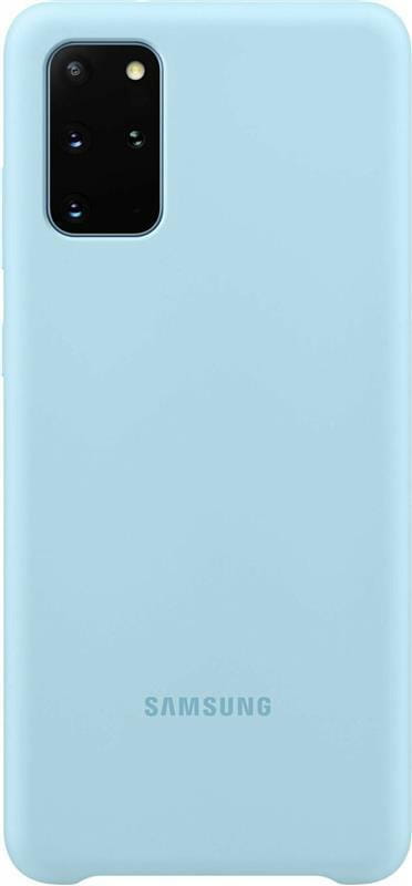 Чехол-накладка Samsung Silicone Cover для Samsung Galaxy S20+ SM-G985 Sky Blue (EF-PG985TLEGRU)