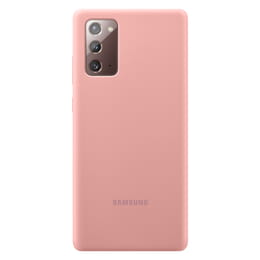 Чeхол-накладка Samsung Silicone Cover для Samsung Galaxy Note 20 SM-N980 Copper Brown (EF-PN980TAEGRU)