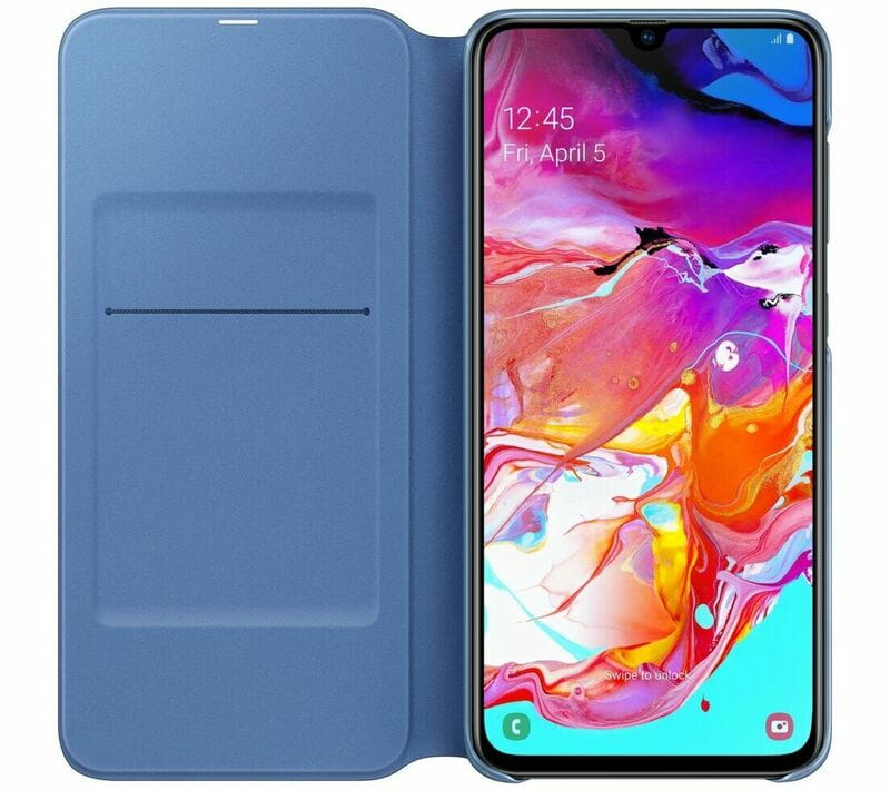 Чехол-книжка Samsung Wallet Cover для Samsung Galaxy A70 SM-A705/Galaxy A70s SM-A707 Black (EF-WA705PBEGRU)