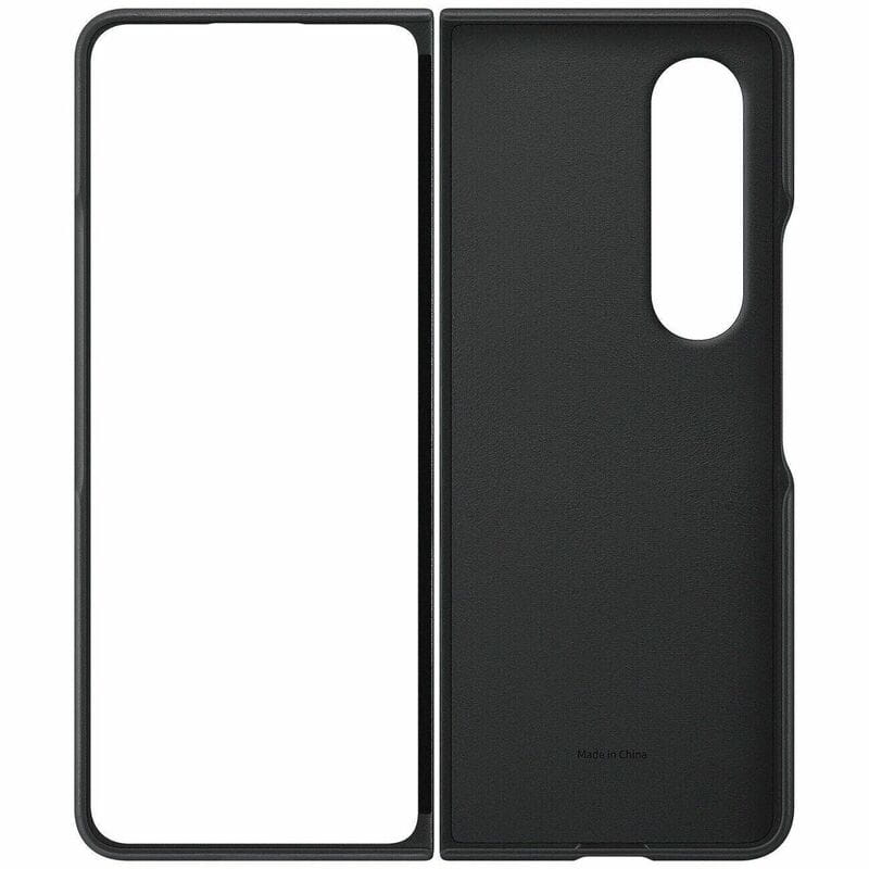 Чехол-накладка Samsung Leather Cover для Samsung Galaxy Fold 4 SM-F936 Black (EF-VF936LBEGUA)