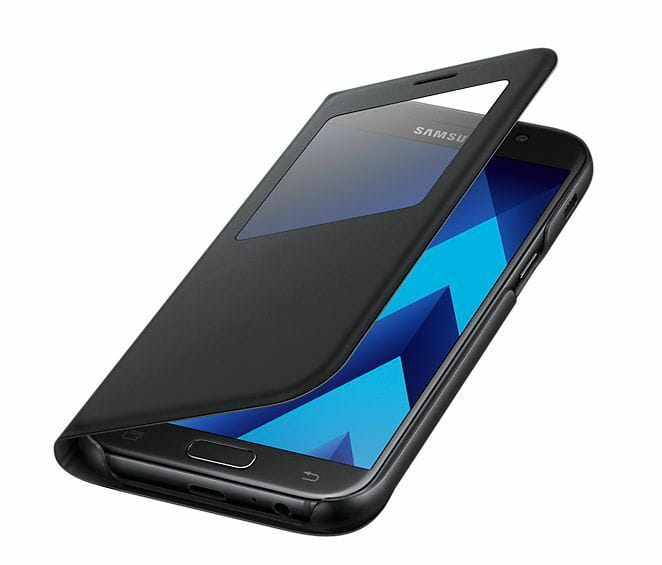 Чехол-книжка Samsung S View Standing Cover для Samsung Galaxy A5 2017 SM-A520 Black (EF-CA520PBEGRU)