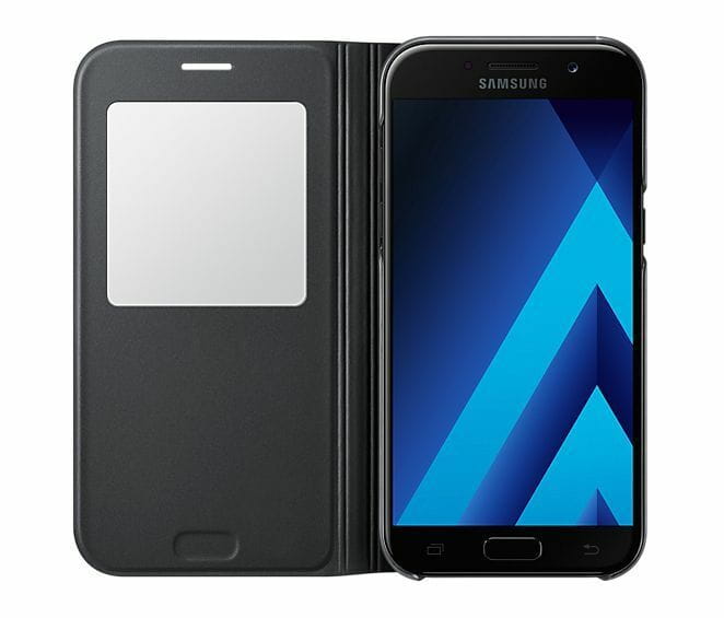 Чехол-книжка Samsung S View Standing Cover для Samsung Galaxy A5 2017 SM-A520 Black (EF-CA520PBEGRU)