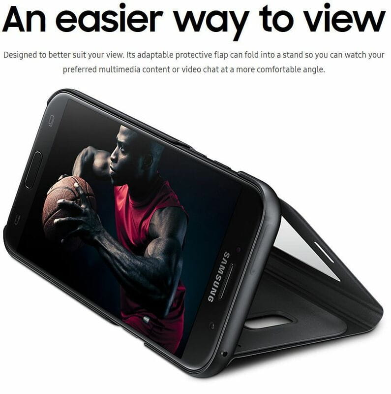 Чехол-книжка Samsung S View Standing Cover для Samsung Galaxy A5 2017 SM-A520 Black (EF-CA520PBEGRU)