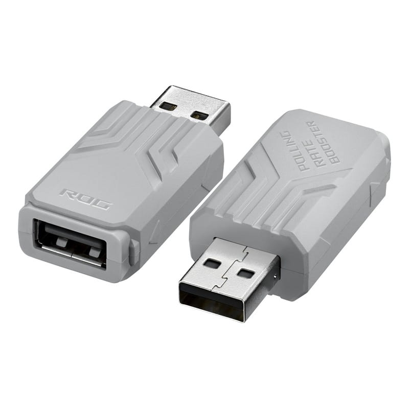 USB-адаптер Asus ROG Polling Rate Booster White (90MP03T0-BRUA10)