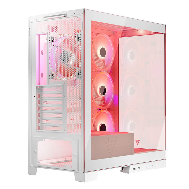 Корпус ModeCom Volcano Space Apex ARGB Midi White (AT-SPACE-PG-20-000000-000) без БЖ