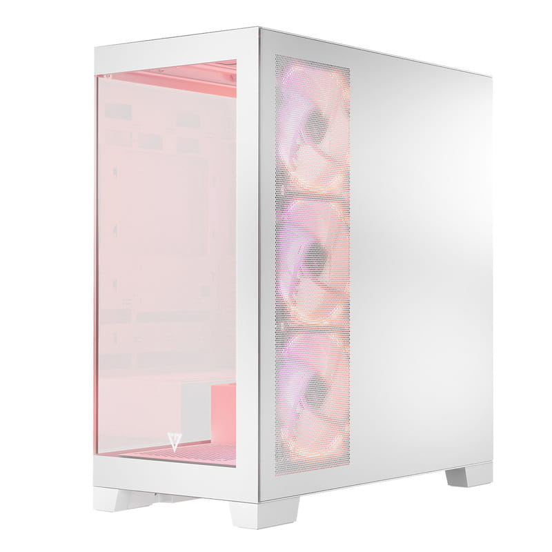 Корпус ModeCom Volcano Space Apex ARGB Midi White (AT-SPACE-PG-20-000000-000) без БЖ