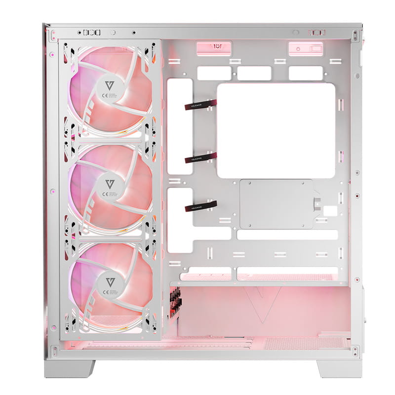 Корпус ModeCom Volcano Space Apex ARGB Midi White (AT-SPACE-PG-20-000000-000) без БЖ