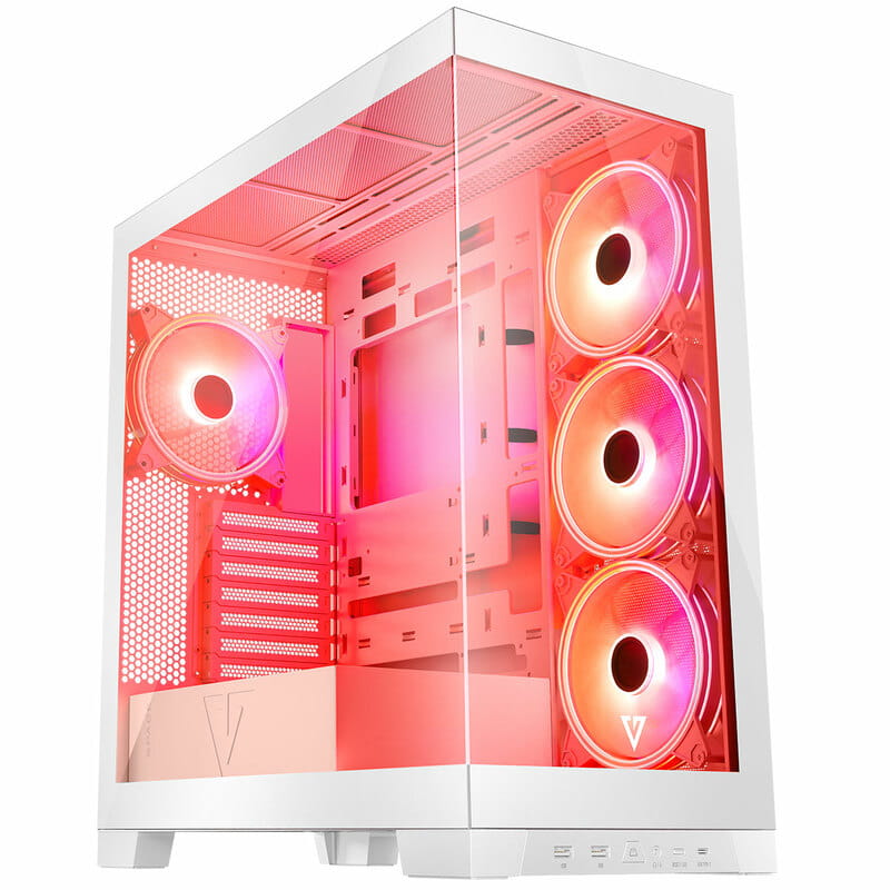 Корпус ModeCom Volcano Space Apex ARGB Midi White (AT-SPACE-PG-20-000000-000) без БЖ