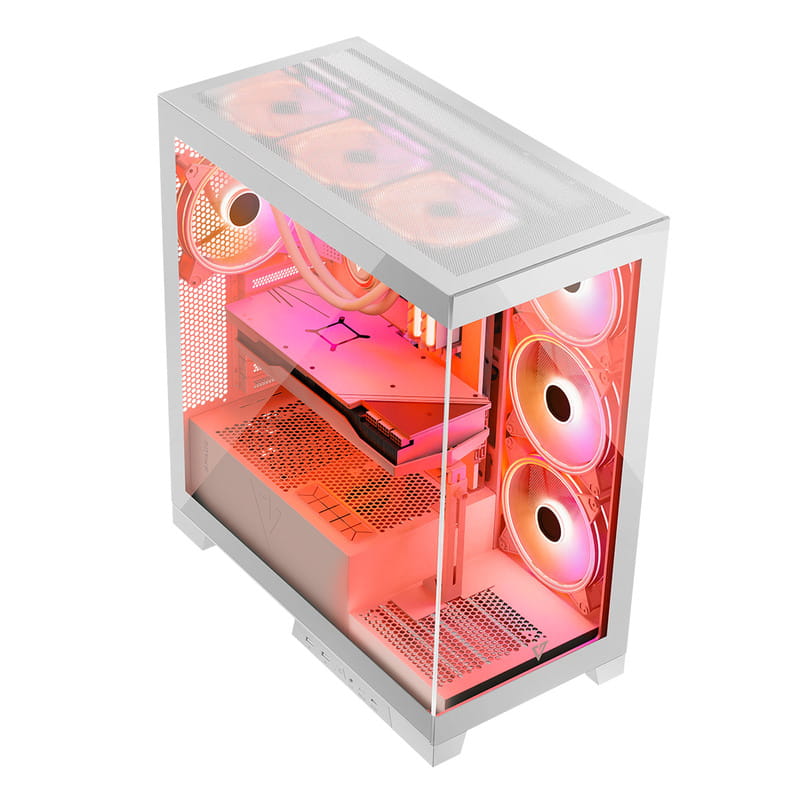 Корпус ModeCom Volcano Space Apex ARGB Midi White (AT-SPACE-PG-20-000000-000) без БЖ