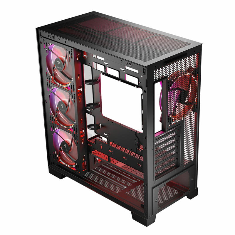 Корпус ModeCom Volcano Space Apex ARGB Midi Black без БП (AT-SPACE-PG-10-000000-000)