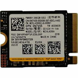Накопитель SSD  256GB Samsung M.2 2230 PCIe 4.0 x4 TLC (MZ9L4256HCJQ-00BD1)
