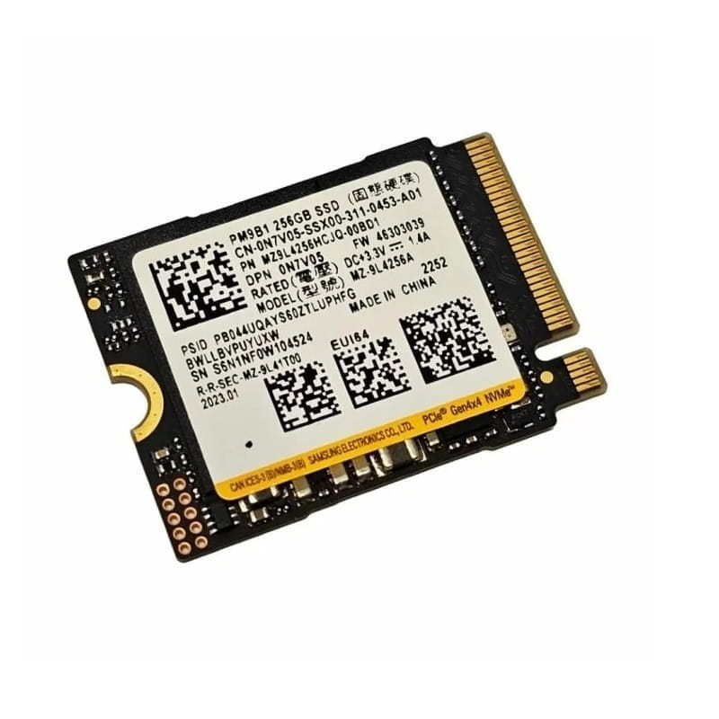 Накопичувач SSD  256GB Samsung M.2 2230 PCIe 4.0 x4 TLC (MZ9L4256HCJQ-00BD1)