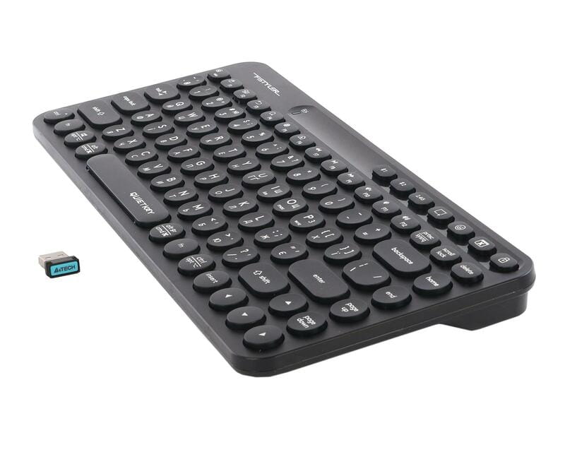Клавіатура бездротова A4Tech FBK36C AS Black