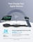 Фото - Бездротовий зарядний пристрій Anker MagGo Wireless Charging Pad 15W 3-in-1 Foldable Black (B25M8H11) | click.ua