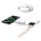 Фото - Бездротовий зарядний пристрій Anker MagGo Wireless Charging Pad 15W 3-in-1 Foldable White (B25M8H21) | click.ua