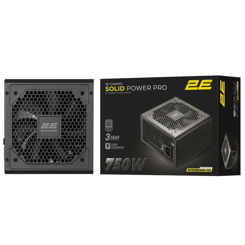 Блок питания 2E Gaming Solid Power Pro (2E-SP750BRSMII-120) 750W