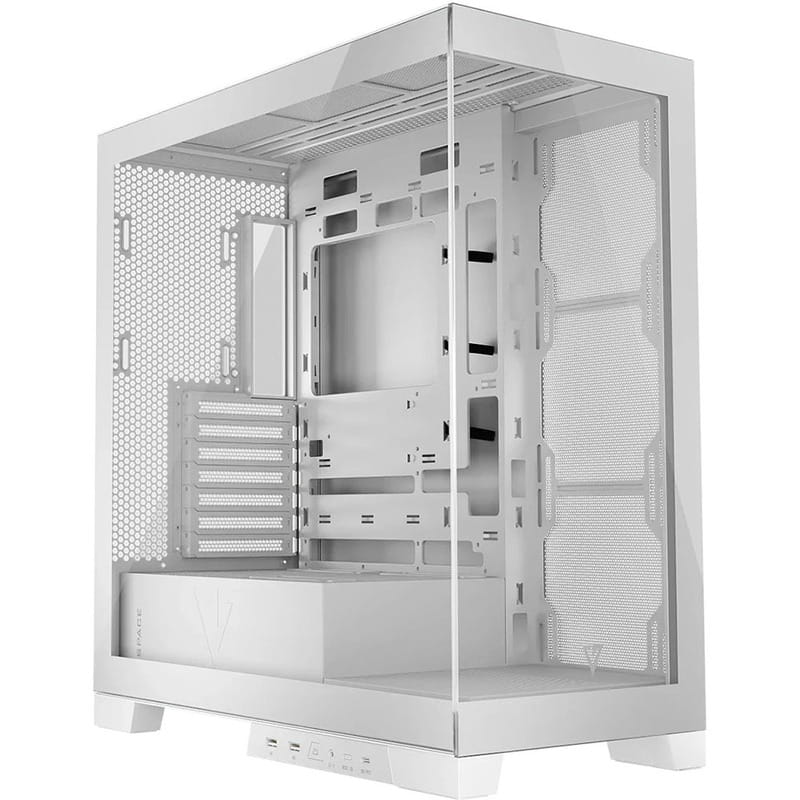 Корпус ModeCom Volcano Space Midi White (AT-SPACE-PG-NF-20-000000) без БП