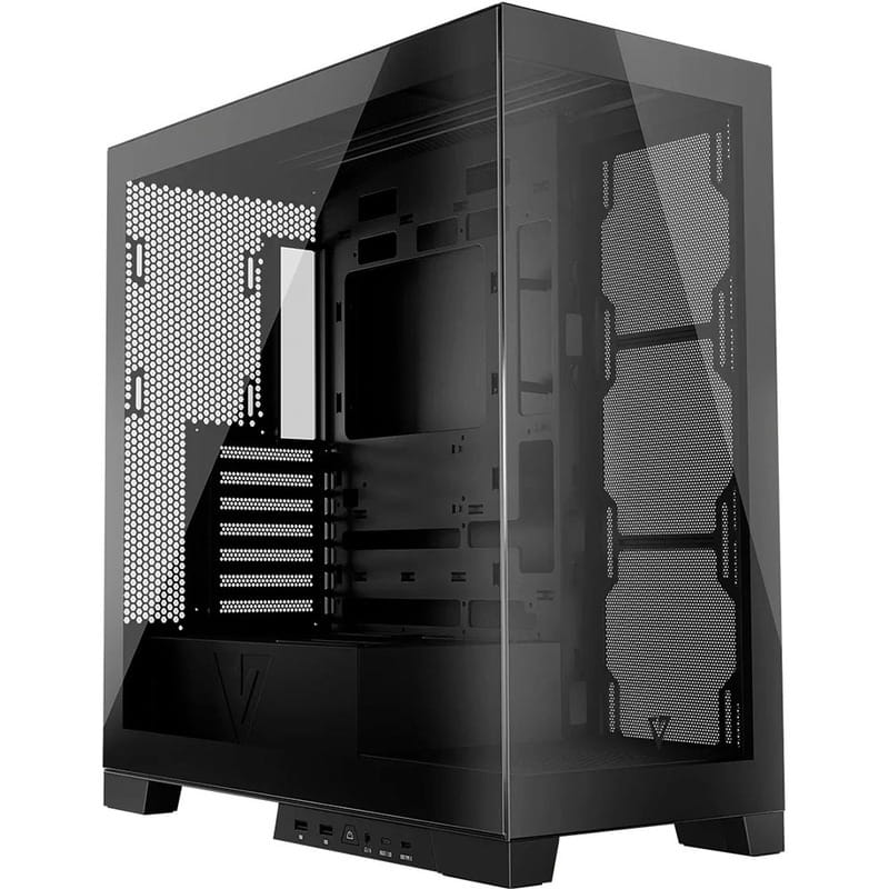 Корпус ModeCom Volcano Space Midi Black (AT-SPACE-PG-NF-10-000000) без БП