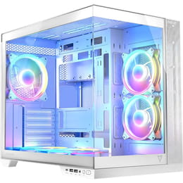 Корпус ModeCom Volcano Panorama Apex ARGB 5F Midi White (AT-PANORAMA-5F-ARGB-20-00) без БП