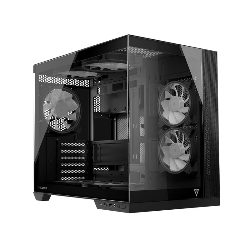 Корпус ModeCom Volcano Panorama Apex ARGB 7F Midi Grey (AT-PANORAMA-7F-ARGB-10-00) без БП
