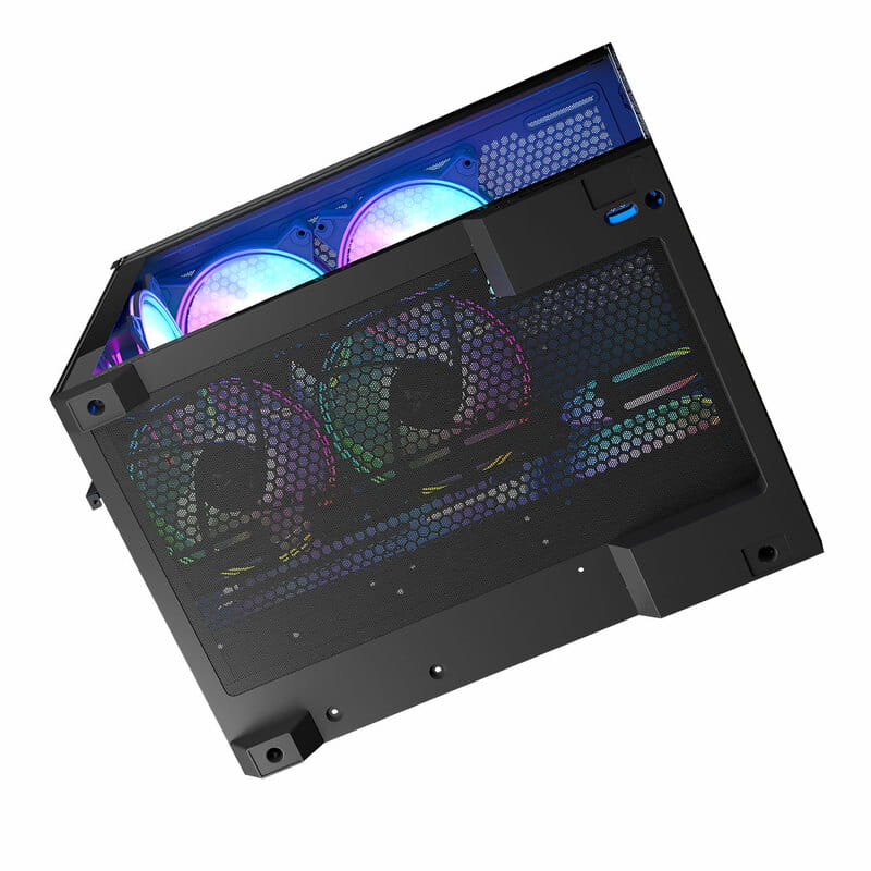 Корпус ModeCom Volcano Panorama Apex ARGB 7F Midi Grey (AT-PANORAMA-7F-ARGB-10-00) без БП