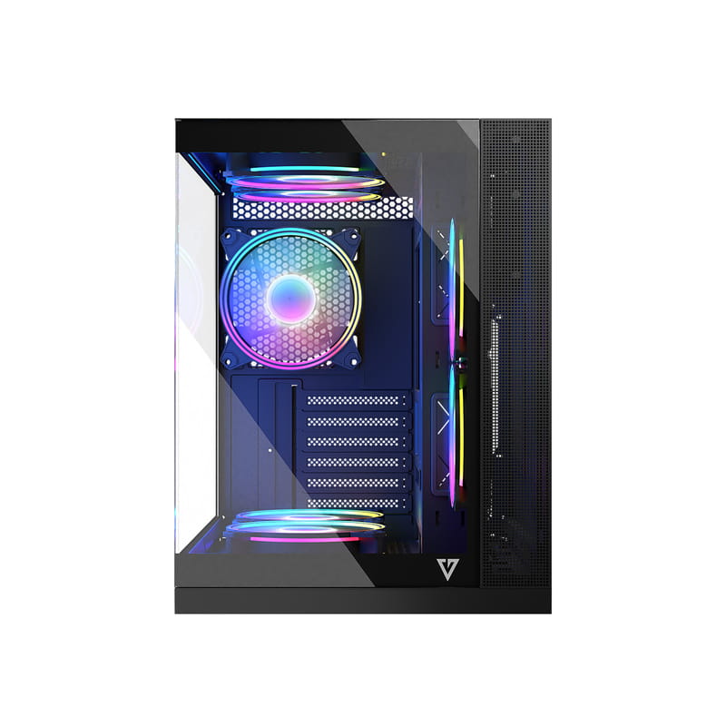 Корпус ModeCom Volcano Panorama Apex ARGB 7F Midi Grey без БП (AT-PANORAMA-7F-ARGB-10-00)