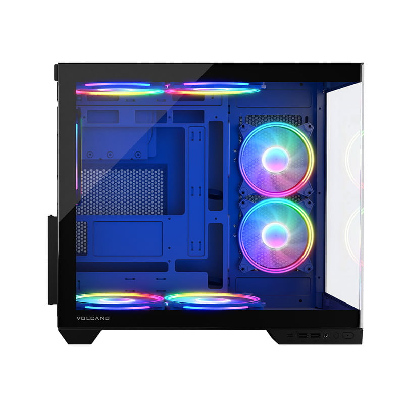Корпус ModeCom Volcano Panorama Apex ARGB 7F Midi Grey (AT-PANORAMA-7F-ARGB-10-00) без БП