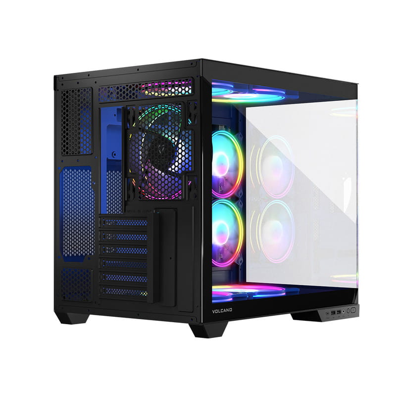 Корпус ModeCom Volcano Panorama Apex ARGB 7F Midi Grey (AT-PANORAMA-7F-ARGB-10-00) без БП