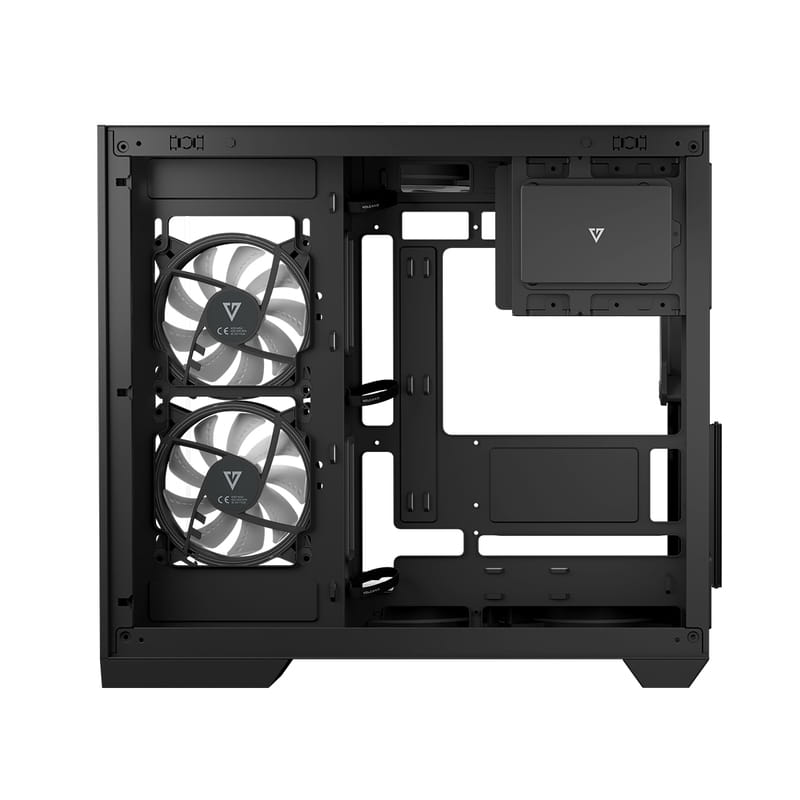 Корпус ModeCom Volcano Panorama Apex ARGB 7F Midi Grey (AT-PANORAMA-7F-ARGB-10-00) без БП