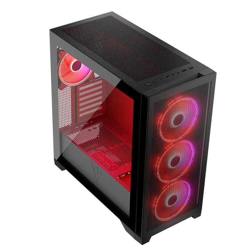 Корпус ModeCom Volcano Expanse S Apex ARGB Midi Black (AT-EXPANSE-SG-10-000000) без БП