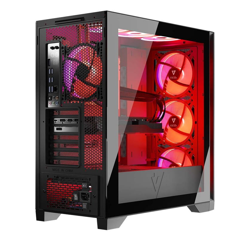 Корпус ModeCom Volcano Expanse S Apex ARGB Midi Black (AT-EXPANSE-SG-10-000000) без БП
