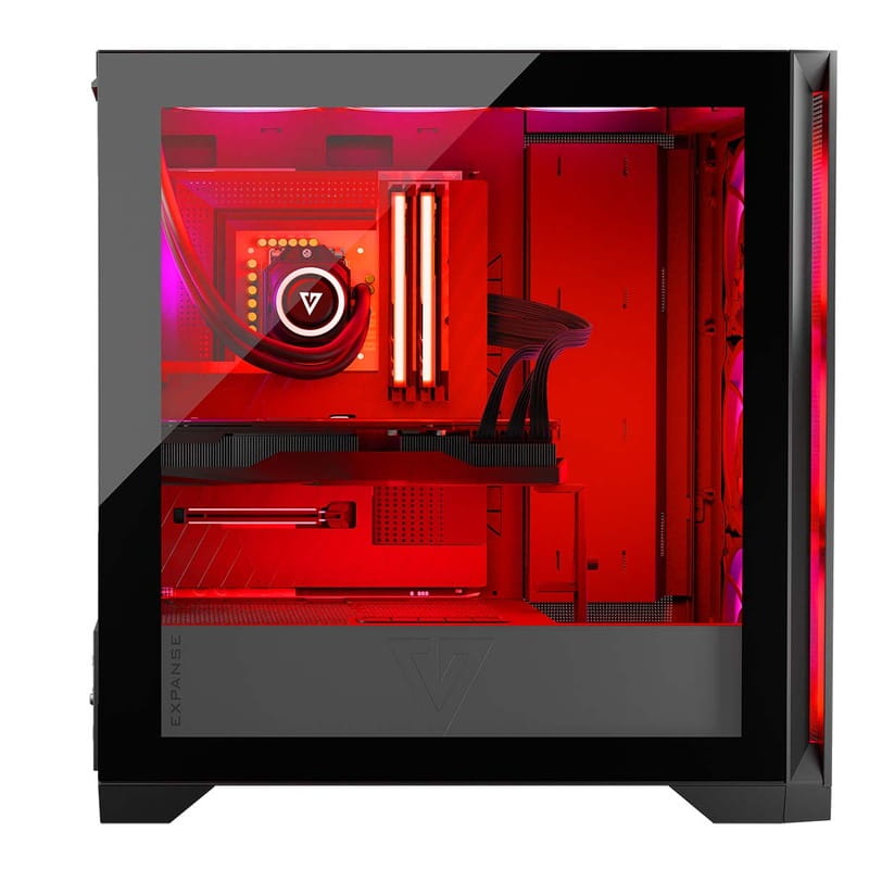 Корпус ModeCom Volcano Expanse S Apex ARGB Midi Black (AT-EXPANSE-SG-10-000000) без БП