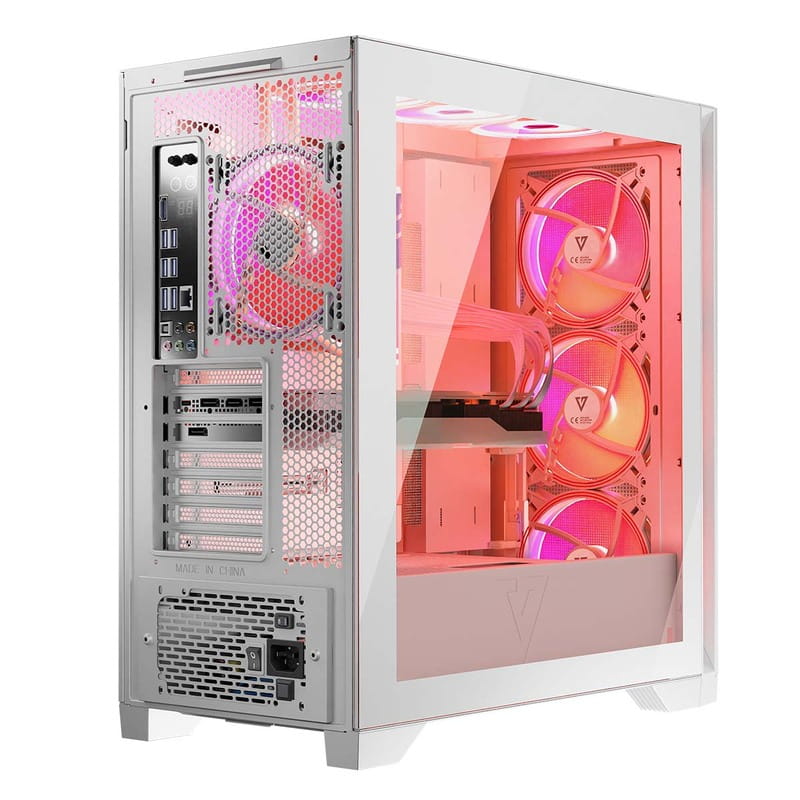 Корпус ModeCom Volcano Expanse S Apex ARGB Midi White (AT-EXPANSE-SG-20-000000) без БП