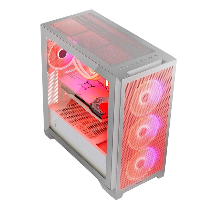 Корпус ModeCom Volcano Expanse S Apex ARGB Midi White (AT-EXPANSE-SG-20-000000) без БП