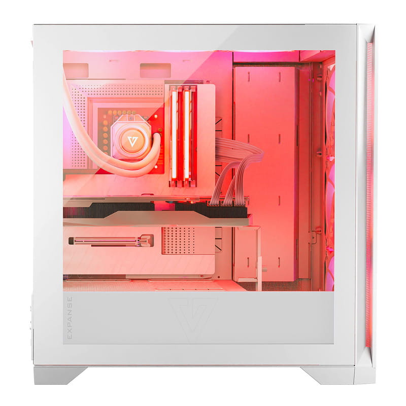 Корпус ModeCom Volcano Expanse S Apex ARGB Midi White (AT-EXPANSE-SG-20-000000) без БП