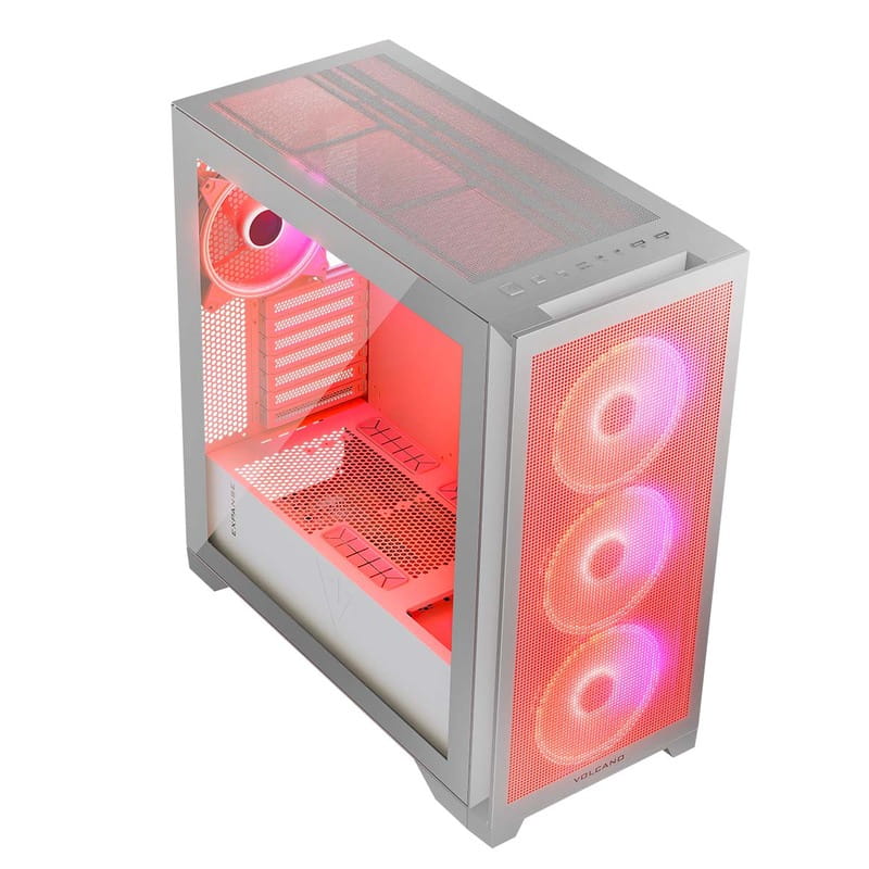 Корпус ModeCom Volcano Expanse S Apex ARGB Midi White (AT-EXPANSE-SG-20-000000) без БП