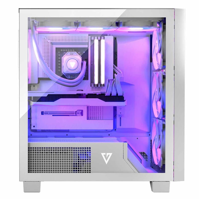 Корпус ModeCom Volcano Perun Apex ARGB Midi White (AT-PERUN-4F-ARGB-20-00000) без БП