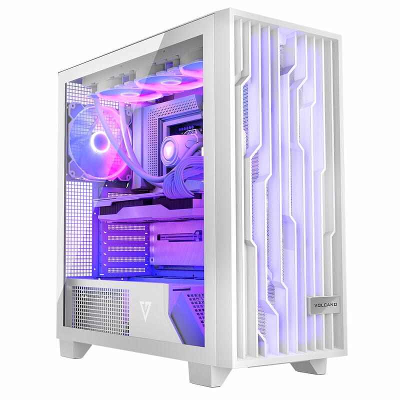 Корпус ModeCom Volcano Perun Apex ARGB Midi White (AT-PERUN-4F-ARGB-20-00000) без БП