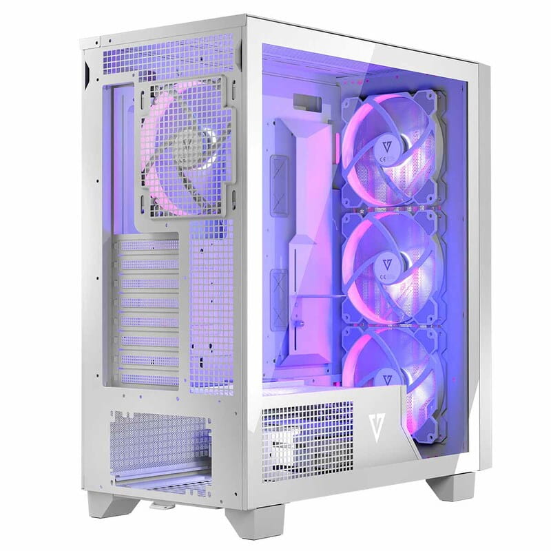 Корпус ModeCom Volcano Perun Apex ARGB Midi White (AT-PERUN-4F-ARGB-20-00000) без БП