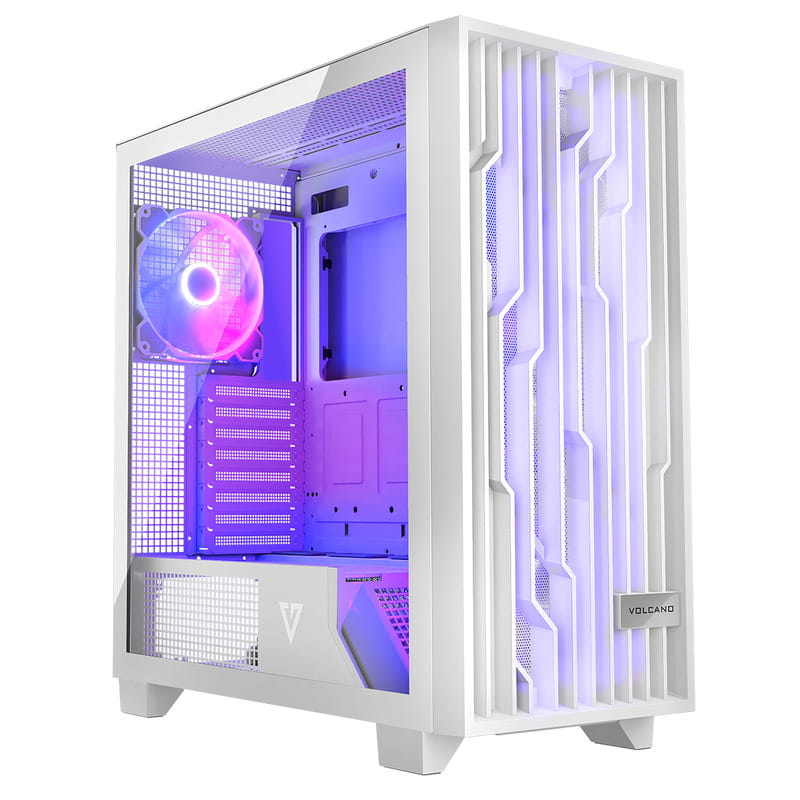 Корпус ModeCom Volcano Perun Apex ARGB Midi White (AT-PERUN-4F-ARGB-20-00000) без БП