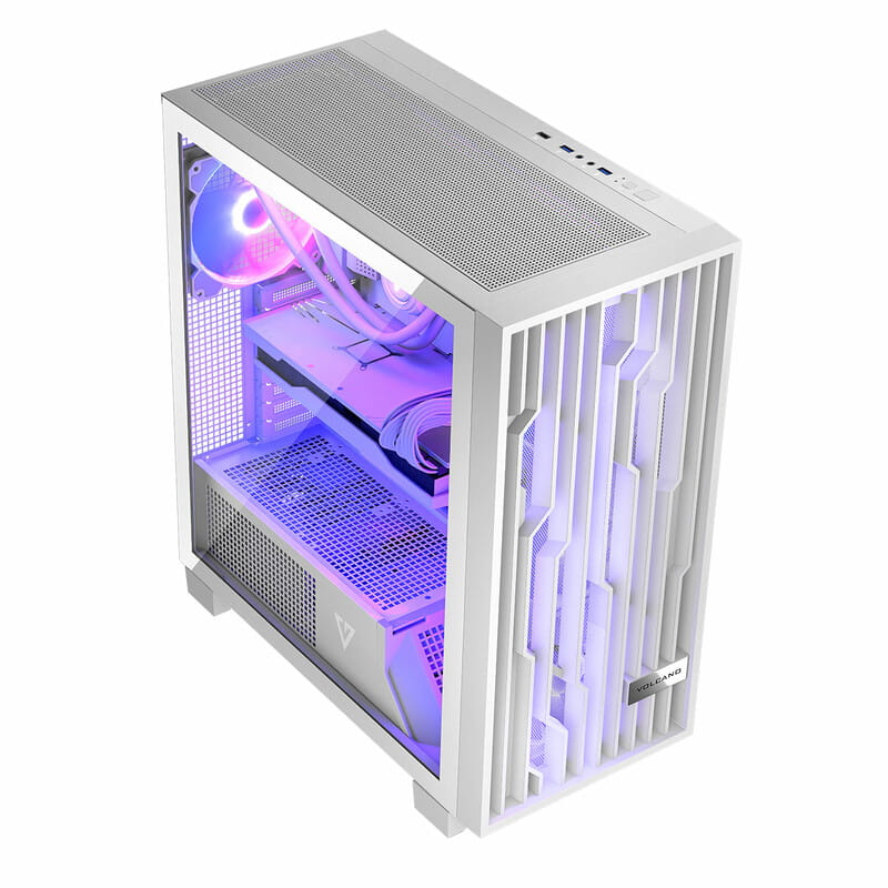 Корпус ModeCom Volcano Perun Apex ARGB Midi White (AT-PERUN-4F-ARGB-20-00000) без БП