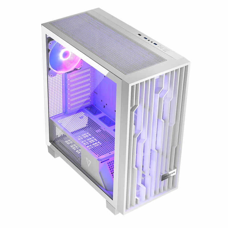 Корпус ModeCom Volcano Perun Apex ARGB Midi White (AT-PERUN-4F-ARGB-20-00000) без БП